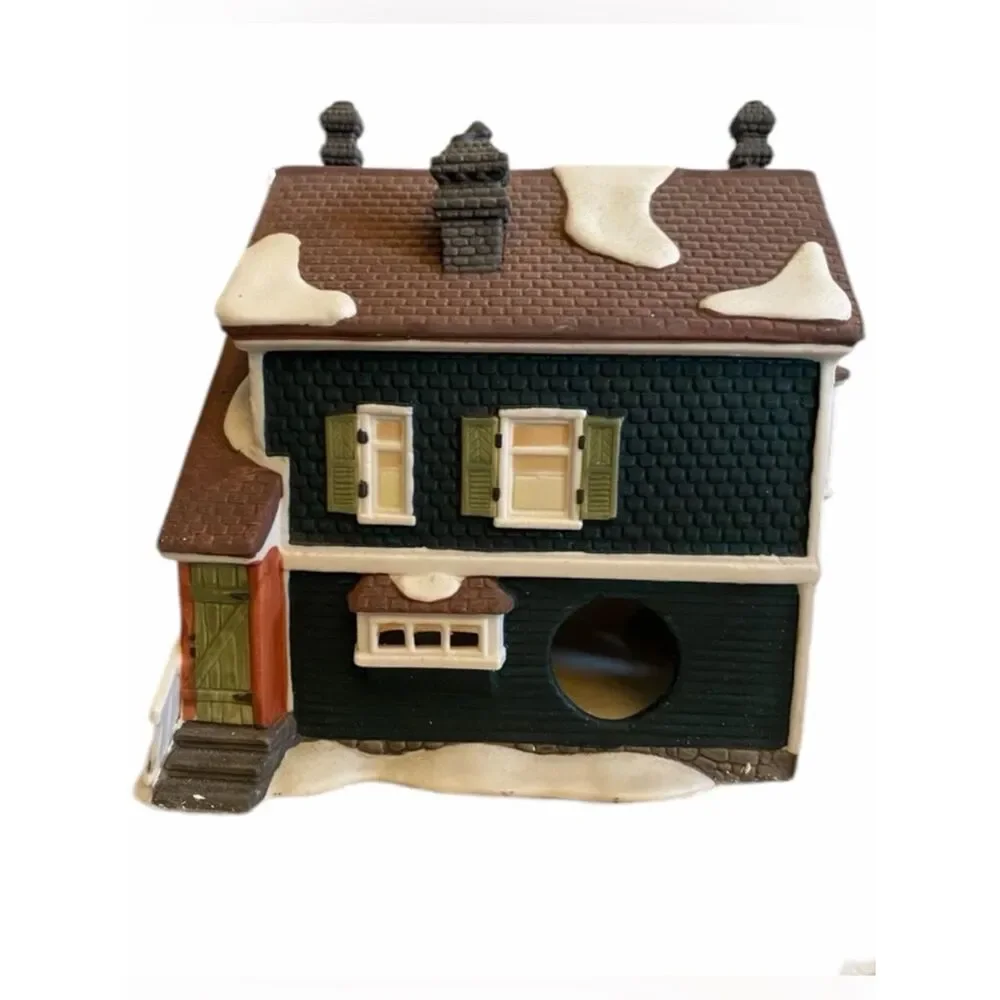 Dept 56 Captain's Cottage New England Village Series 5947-1 Retired 1990 EUC Box